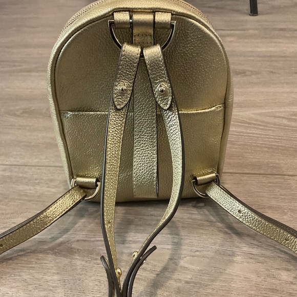 HENRI BENDEL Backpack Metallic Gold LIKE NEW main image 5